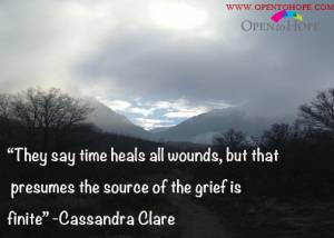 time heals wounds